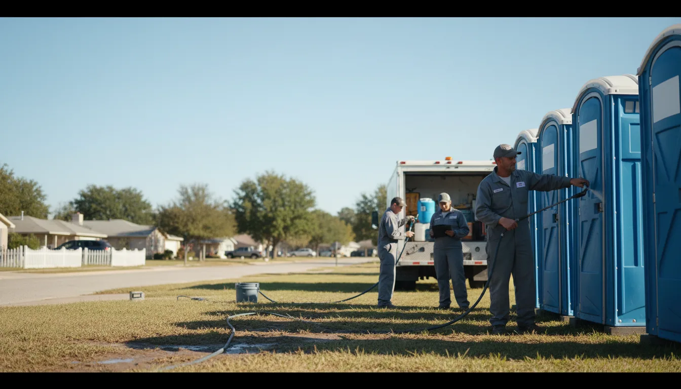 Long-Term Portable Toilet Rental in Redfield, AR near me